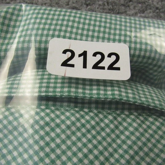 Mountain Khakis Shirt Mens Medium Green Gingham Check Passport EC Outdoor - Picture 12 of 13